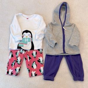 Carter’s 12M Fleece Bundle